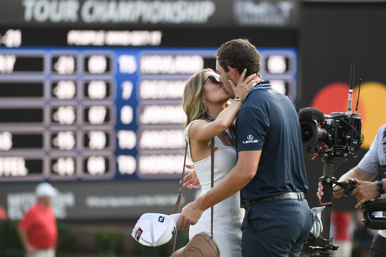 Patrick Cantlay rallies to beat Jon Rahm to the mega PS10.8m Jackpot in wire-to–wire Tour Championship victory