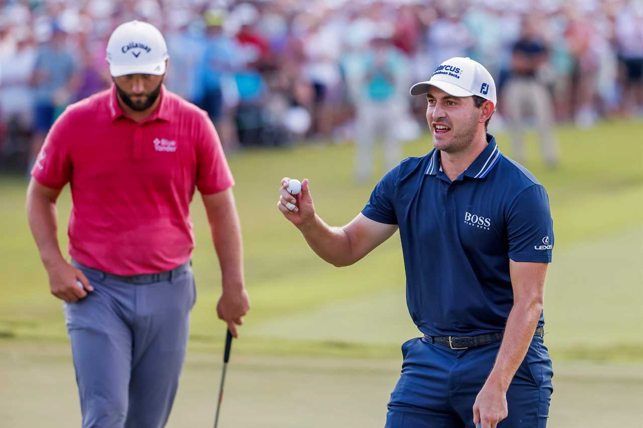 Patrick Cantlay rallies to beat Jon Rahm to the mega PS10.8m Jackpot in wire-to–wire Tour Championship victory