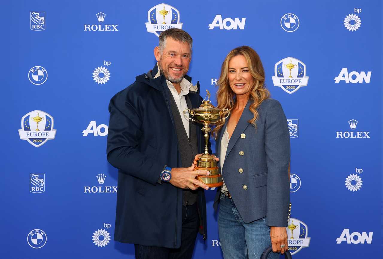 Europe's Ryder Cup team boards flight to the USA in matching outfits, as Westwood and Co prepare to battle this weekend