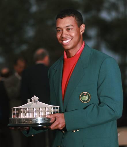 Tiger Woods has won the Masters and worn the green jacket four times