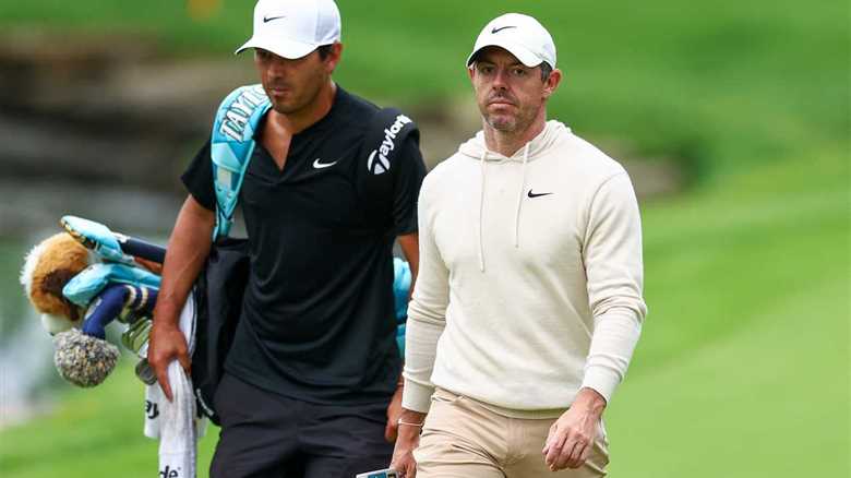Rory McIlroy speaks for first time & refuses to take questions about divorce from Erica Stoll ahead of PGA championship