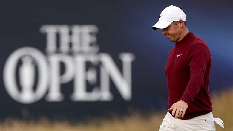 ‘Sums up his week’ admit fans after spotting Rory McIlroy’s embarrassing blunder as he misses the cut at The Open