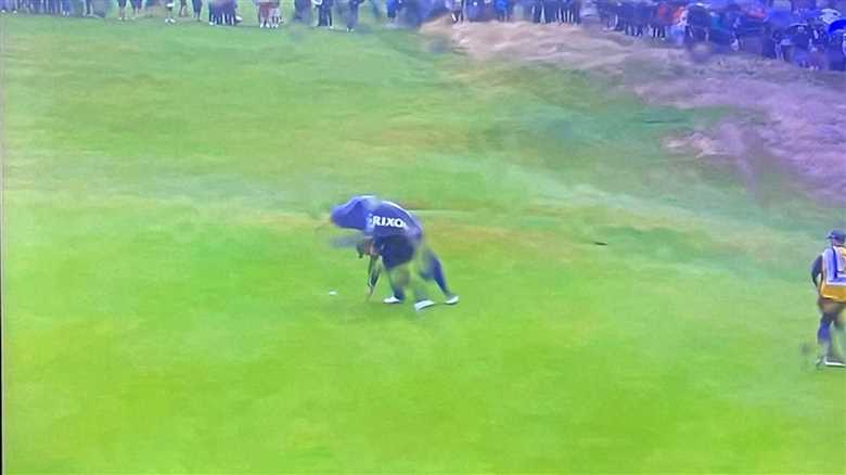 Golf fans fume at coverage of The Open as downpour makes it like ‘watching through a bathroom window’