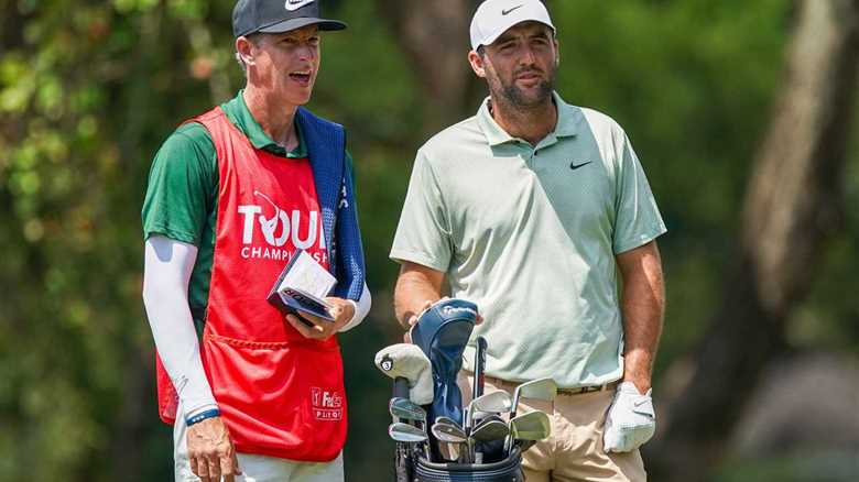 Scottie Scheffler reveals financial deal with caddie after world number one pockets £9,000 PER SHOT in 2024