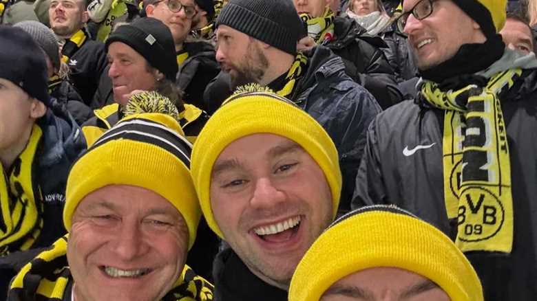 ‘What the hell are you doing here’ – Rory McIlroy amazed at who he bumped into in Borussia Dortmund’s Yellow Wall