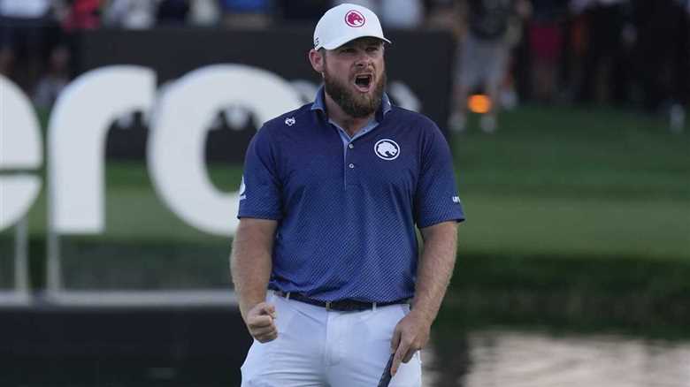 ‘He’s got balls,’ says Rory McIlroy as Tyrrell Hatton wins after tantrum that saw him questioned for smashing tee box