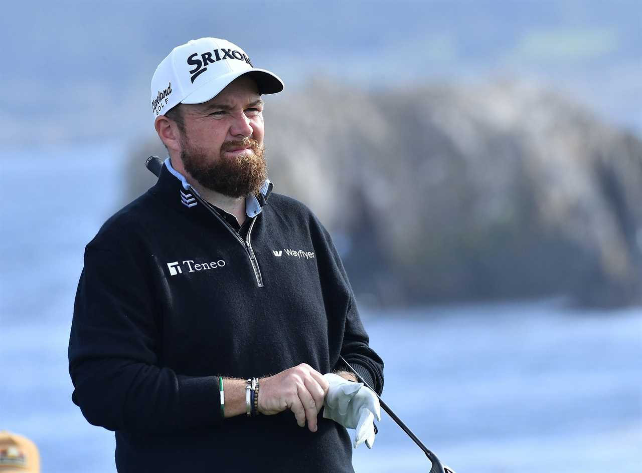 Shane Lowry at the AT&T Pebble Beach Pro-Am.