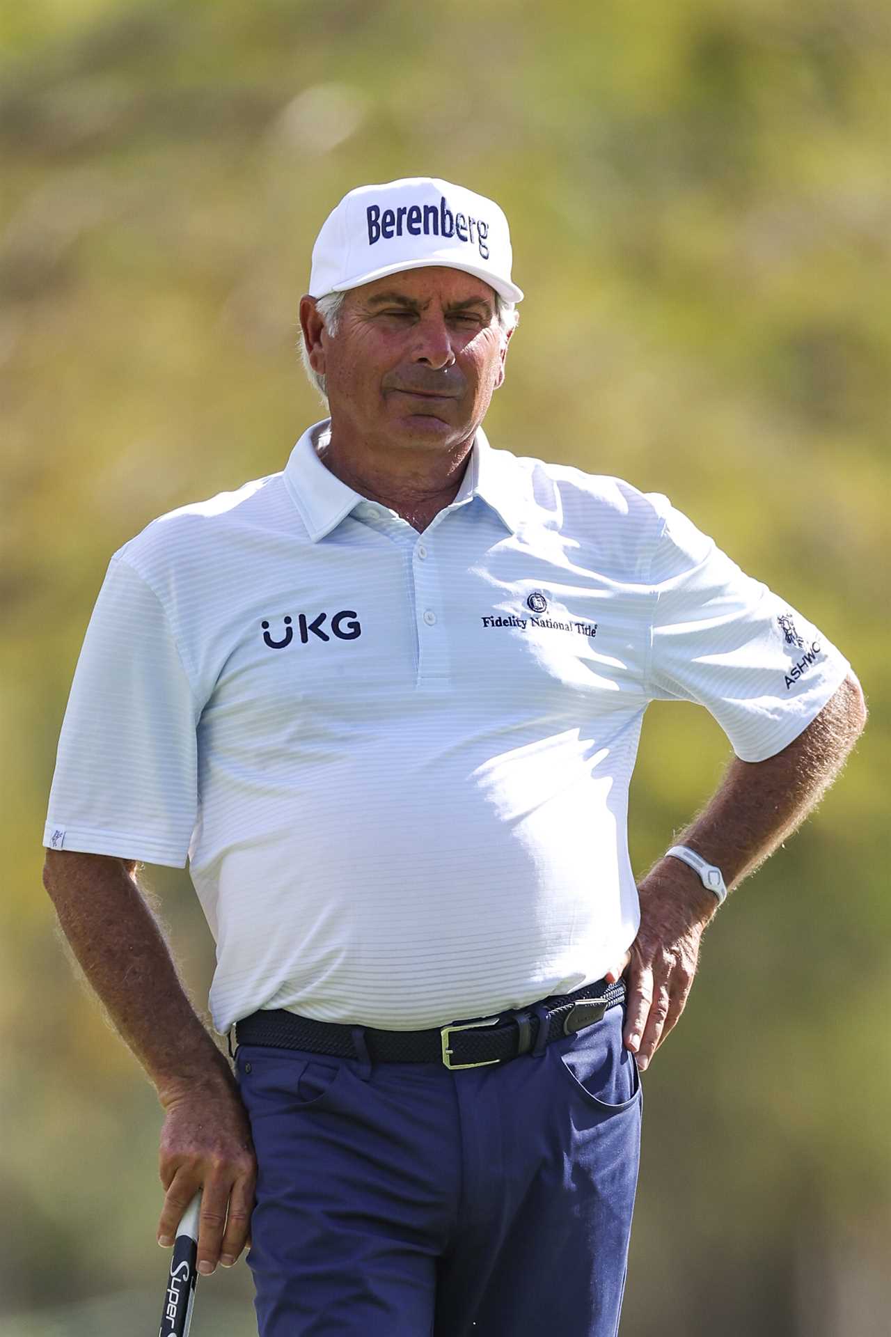 Fred Couples at a golf tournament.