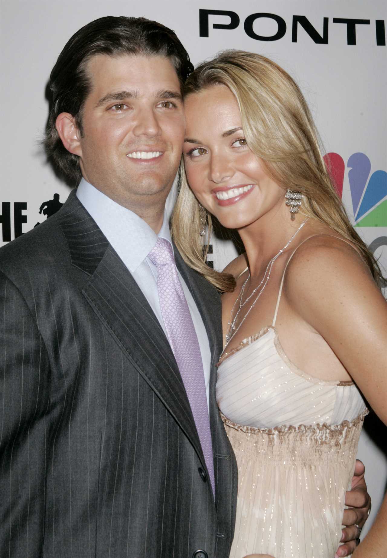 Donald Trump Jr. and his wife Vanessa at a party.