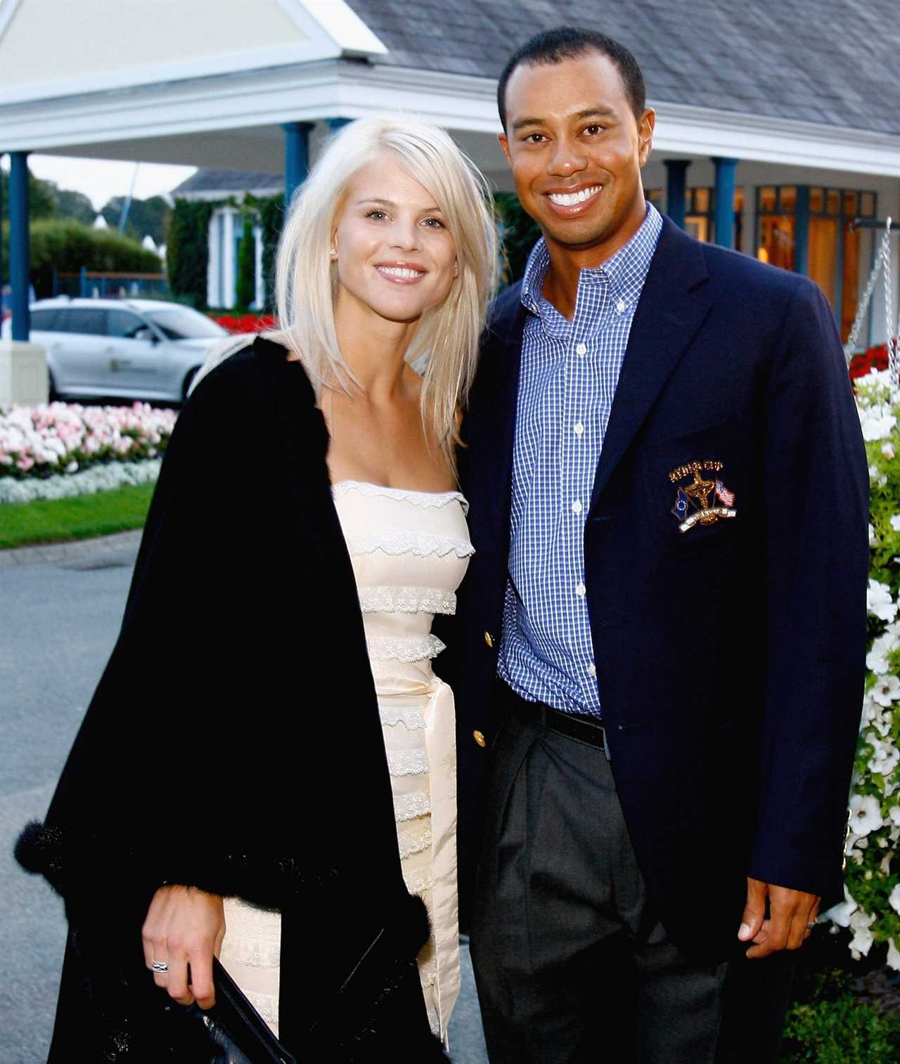 Tiger Woods and Elin Nordegren at the 2006 Ryder Cup Welcome Dinner.