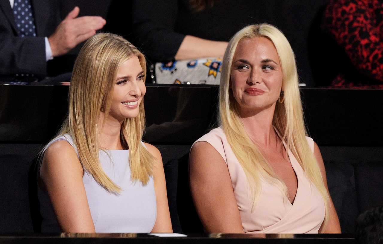 Ivanka Trump and Vanessa Trump at the Republican National Convention.