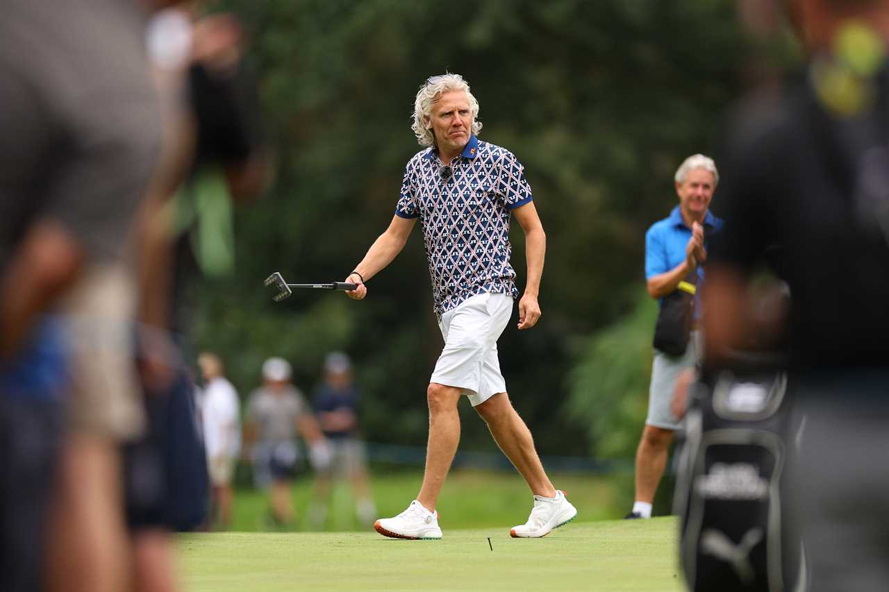 Jimmy Bullard on the 6th hole during a Pro-Am golf tournament.