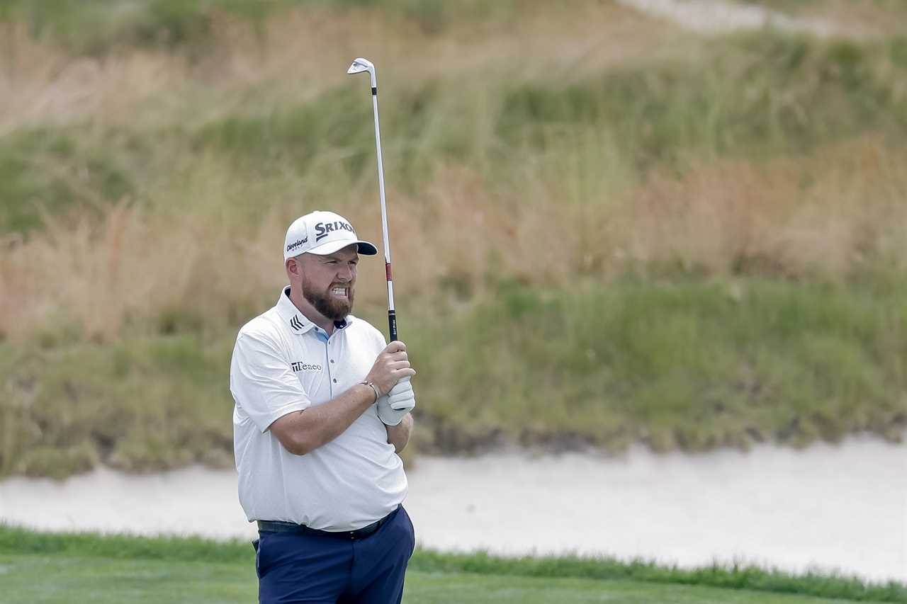 Shane Lowry at the US Open golf tournament.