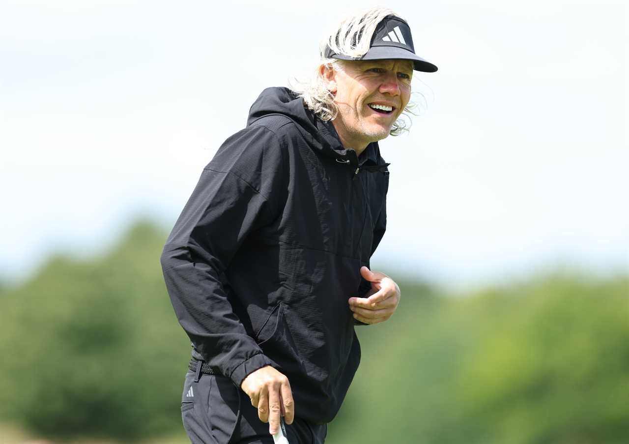 Jimmy Bullard at The Open 2025 Regional Qualifying.