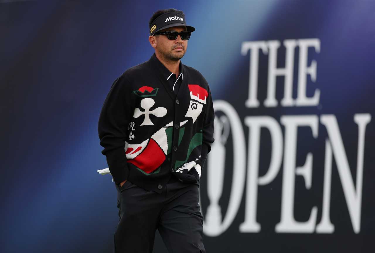 Jason Day at The Open Championship.