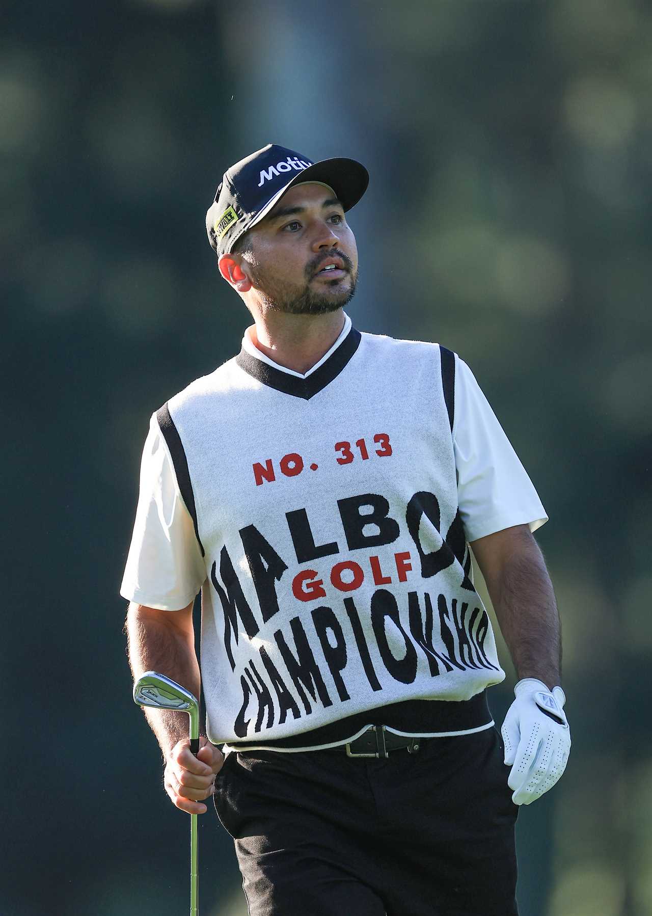 Jason Day of Australia playing golf.