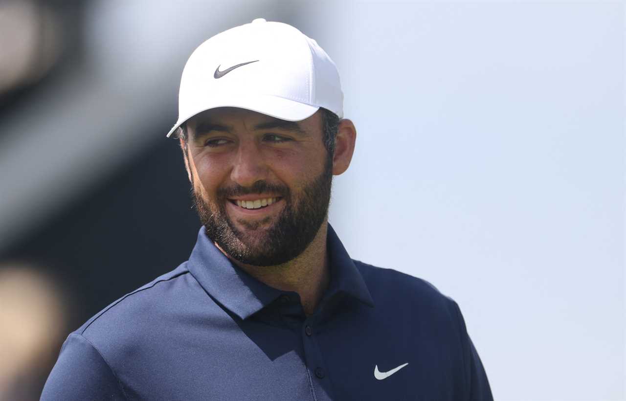 Scottie Scheffler at The 153rd Open Championship.