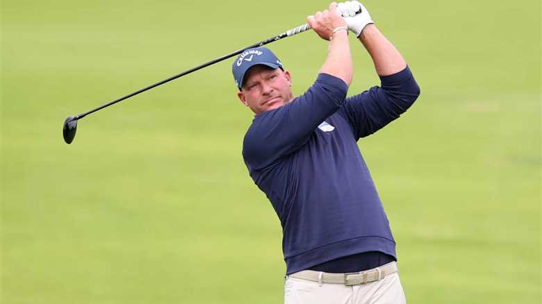 The Open golfer suffers a meltdown and takes FOUR shots to escape a bunker and cards TEN at hole No4 at Royal Portrush