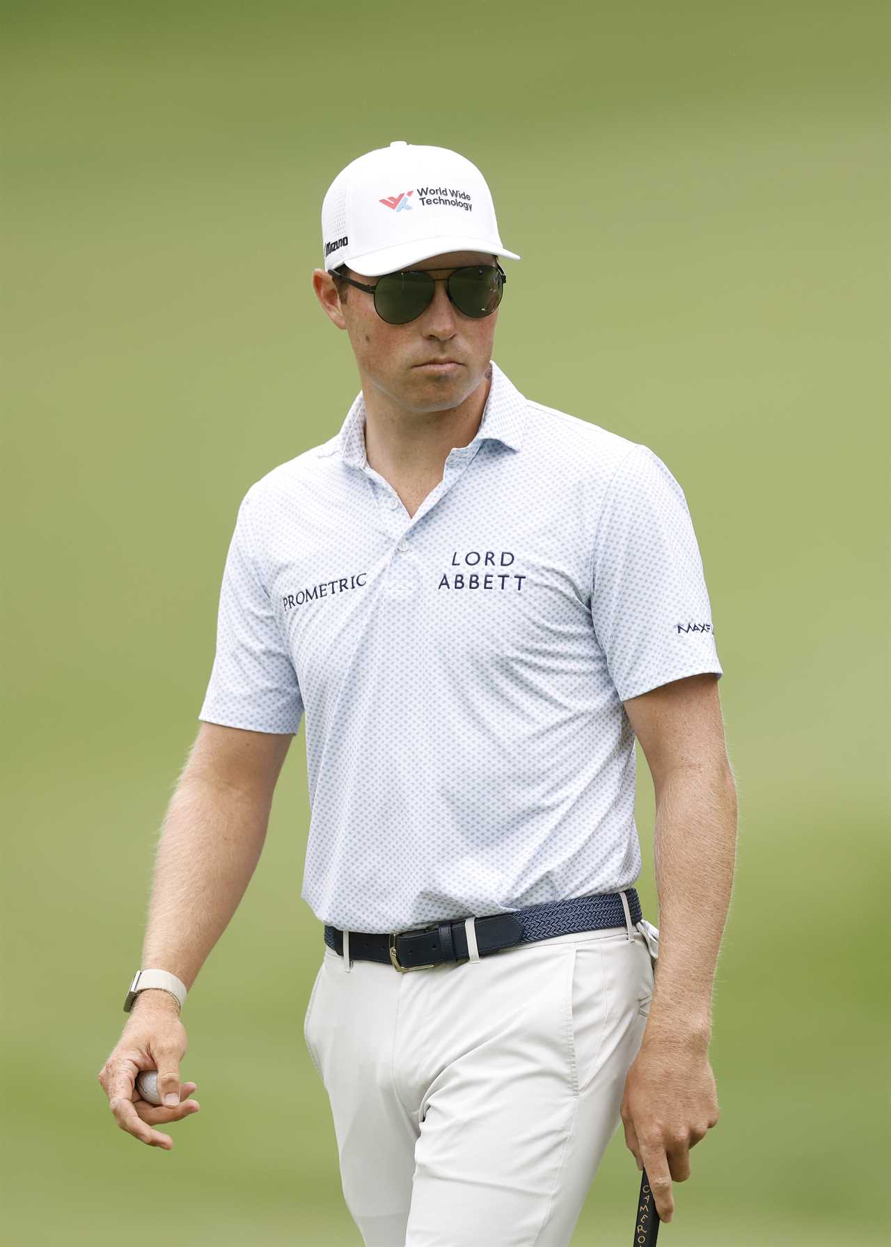 Ben Griffin of the United States at the Wyndham Championship.